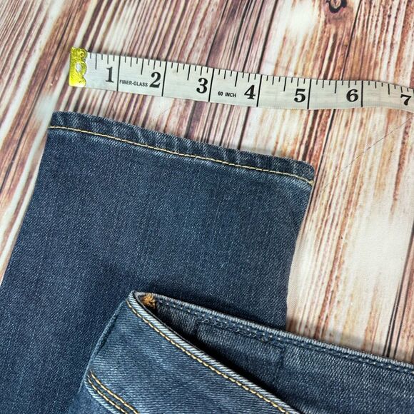 American Eagle SUPER SKINNY Womens Size 6 Mid Rise Blue Jeans Denim Pants 29x29 - Picture 8 of 11